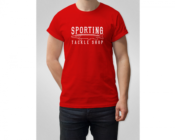 Sporting T-Shirt Röd i gruppen Kläder / Sporting (Kläder) hos Örebro Fiske & Outdoor AB (20536)