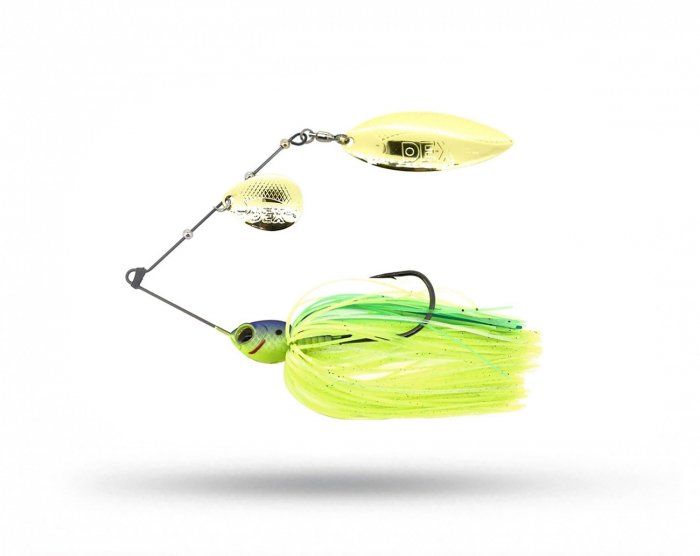 Berkley Dex Spinnerbait Tungsten 7 gr - Blue Back Chartreuse i gruppen Fiskedrag / Spinnare hos Örebro Fiske & Outdoor AB (1532039)