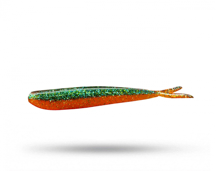 Lunker City Fin-S Fish 10 cm - Metallic Carrot i gruppen Fiskedrag / Abborre & Gösjigg hos Örebro Fiske & Outdoor AB (16940)