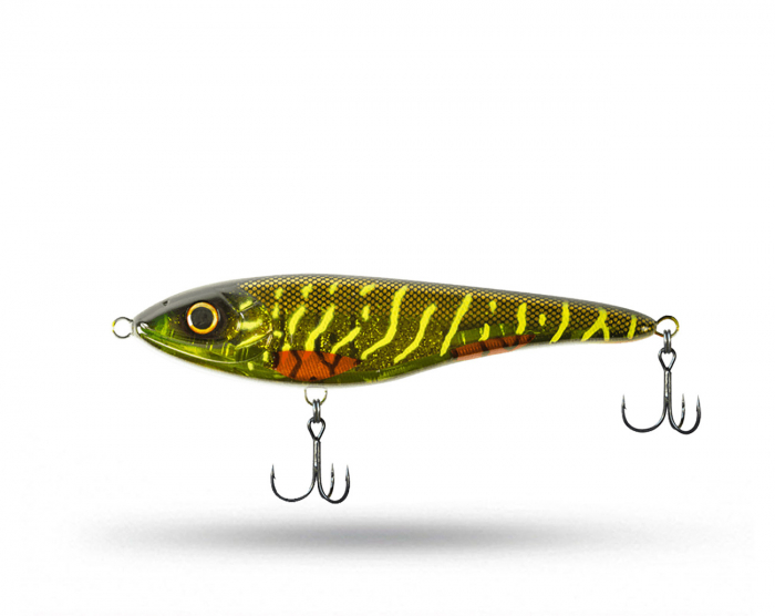 Big Bandit Suspending 19,6cm - Green MotorOil Pike UV i gruppen Fiskedrag / Jerkbaits hos Örebro Fiske & Outdoor AB (29-EG078SP-C755G)