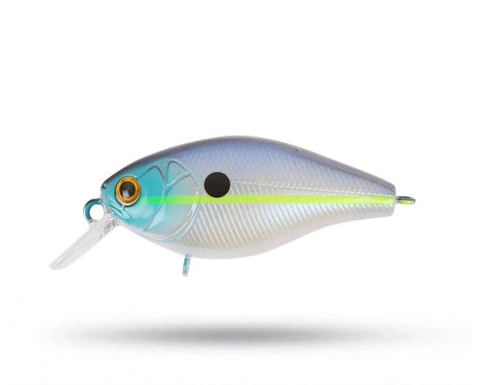 Strike Pro Cranky X Shallow  5 cm - Ghost Shad V2 i gruppen Fiskedrag / Abborrwobbler hos Örebro Fiske & Outdoor AB (29-EG165-C789)