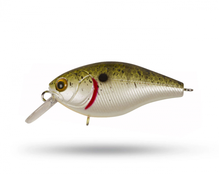 Strike Pro Cranky X Shallow  5 cm - Natural Perch i gruppen Fiskedrag / Abborrwobbler hos Örebro Fiske & Outdoor AB (29-EG165-SE01)