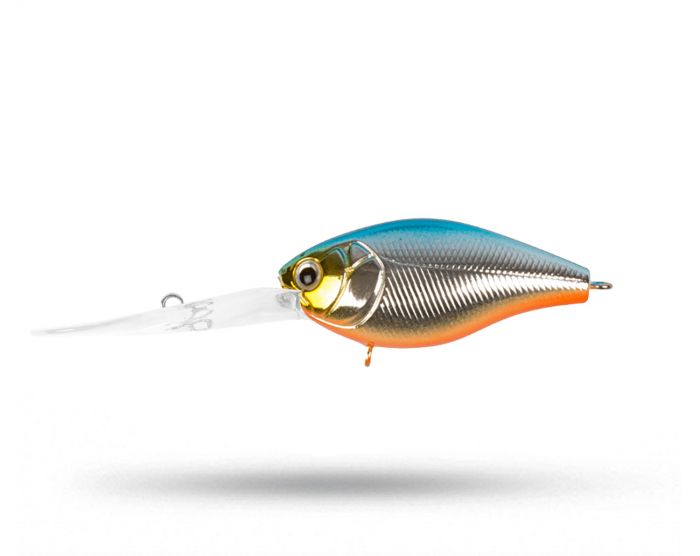 Strike Pro Cranky XX Deep 6 cm - Silver Blue Orange Belly i gruppen Fiskedrag / Abborrwobbler hos Örebro Fiske & Outdoor AB (29-EG168XL-626E)