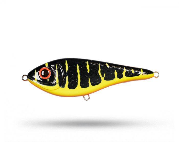 Buster Swim Slow Sink 13cm 65g - Black Pike G5 Custom i gruppen Fiskedrag / Jerkbaits hos Örebro Fiske & Outdoor AB (29-EG228-GF01UV)