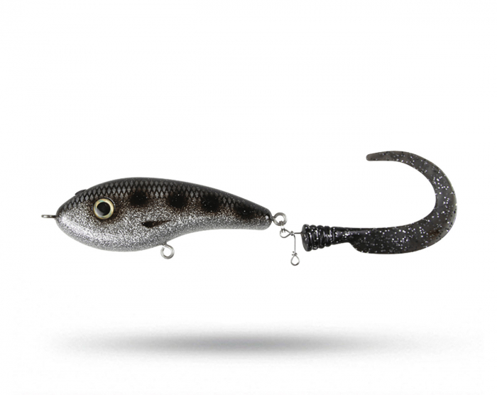 Strike Pro Catchy 13cm - Silver Bullhead i gruppen Fiskedrag / Tailbeten hos Örebro Fiske & Outdoor AB (29-EG230-A249-3D)