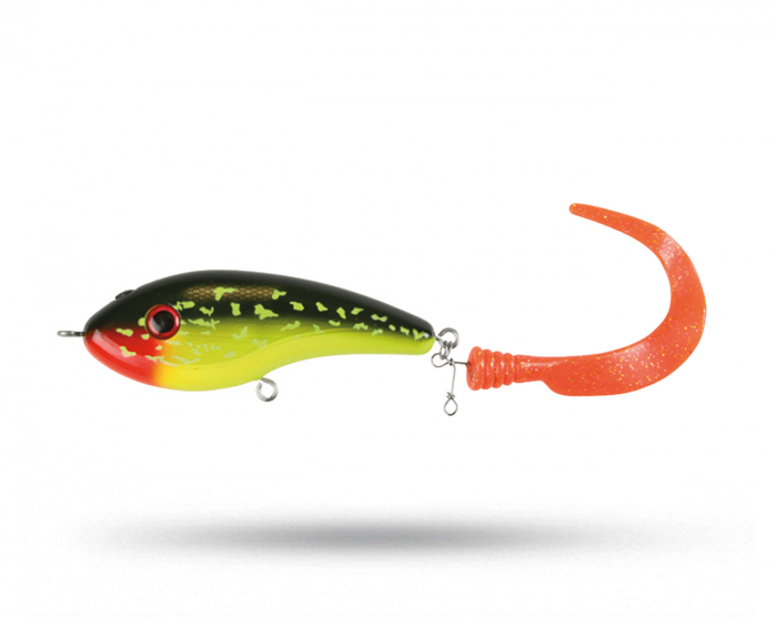 Strike Pro Catchy 13cm - Hot Pike i gruppen Fiskedrag / Tailbeten hos Örebro Fiske & Outdoor AB (29-EG230-C202)