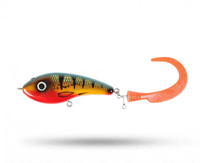 Strike Pro Catchy 13cm - Red Perch i gruppen Fiskedrag / Tailbeten hos Örebro Fiske & Outdoor AB (29-EG230-CWC004)