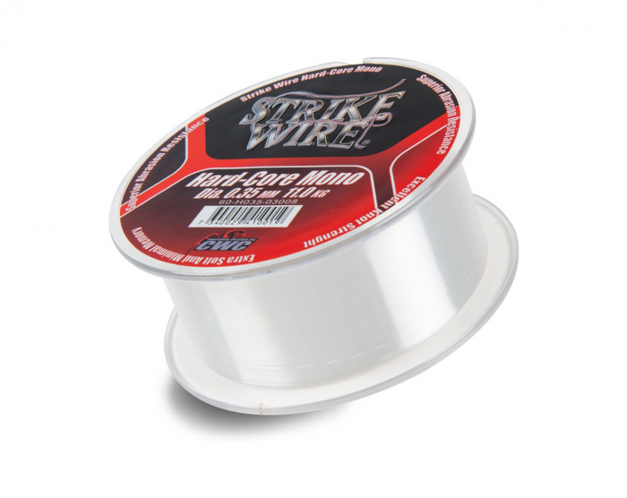 Strike Wire Hard-Core Mono 0,30mm/ 9kg -300m, clear i gruppen Övrigt / Fiskelinor / Nylonlina hos Örebro Fiske & Outdoor AB (60-H030-03008)