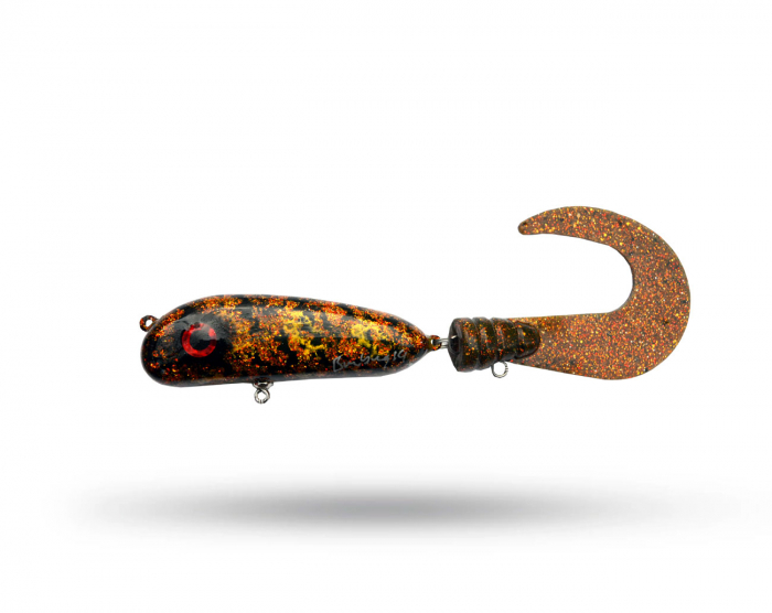 Brunnberg Lures BB Tail Shallow - MotorOil Burbot i gruppen Fiskedrag / Tailbeten hos Örebro Fiske & Outdoor AB (7185_35897)