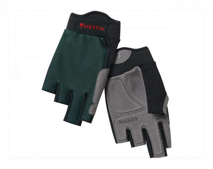 Westin Drip UPF Half Finger Glove Deep Forest - Large i gruppen Kläder / Handskar & Vantar hos Örebro Fiske & Outdoor AB (A169-682-L)