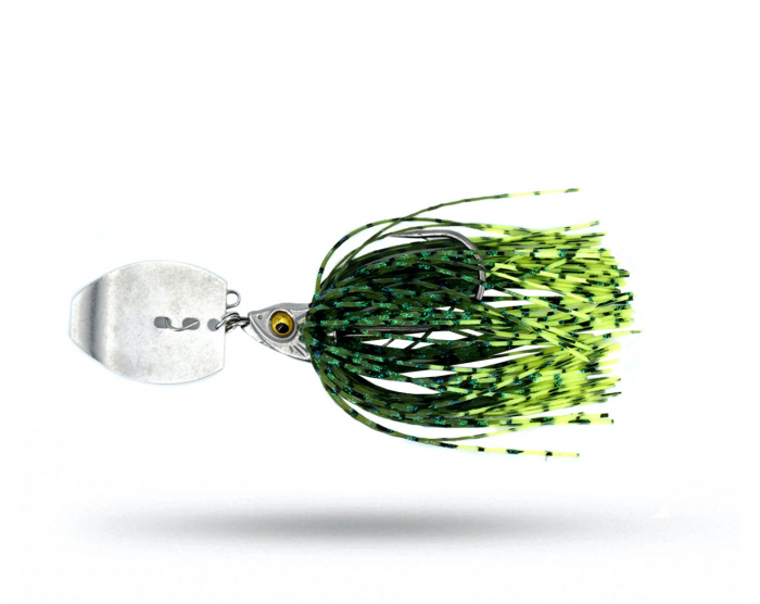 Bite Of Bleak Blade Jig 4/0 - Toxic Green i gruppen Fiskedrag / Chatterbaits, Jigs & Bladed Jigs hos Örebro Fiske & Outdoor AB (BOB-00-1993)