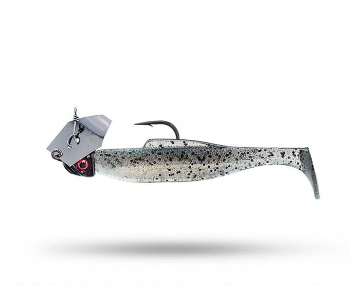 Z-Man Diezel Chatterbait 1/4 Oz (7 Gr) - Bad Shad (SilverBlade/Black Head) i gruppen Fiskedrag / Chatterbaits, Jigs & Bladed Jigs hos Örebro Fiske & Outdoor AB (CBD14-05)