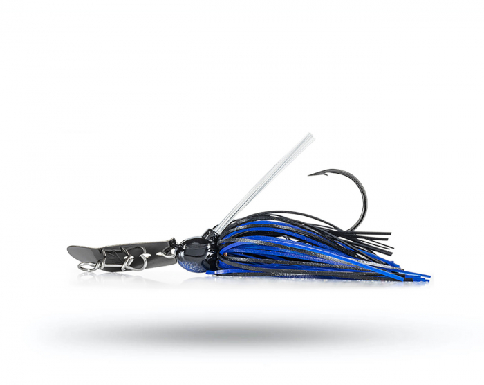 Molix Compact Blade Jig 14gr - Black Blue i gruppen Fiskedrag / Chatterbaits, Jigs & Bladed Jigs hos Örebro Fiske & Outdoor AB (CBJ12-104)