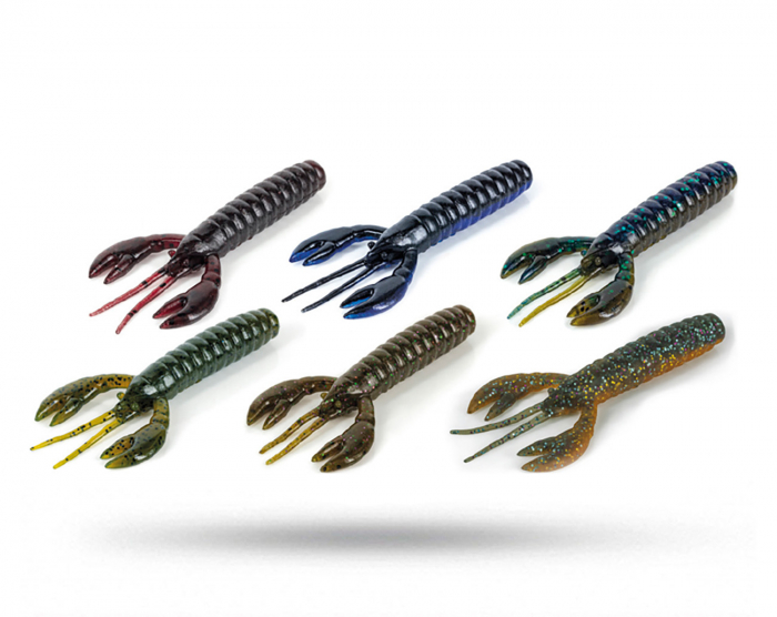 Molix Craw Flex 7,6cm (6-pack) - MIxed Pack 2 i gruppen Fiskedrag / Kräftor & Creaturebaits hos Örebro Fiske & Outdoor AB (CRFX-MP2)