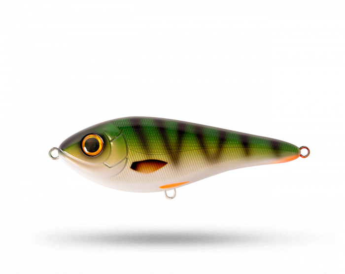 Buster Swim Slow Sink 13cm 65g - Yellow Perch i gruppen Fiskedrag / Jerkbaits hos Örebro Fiske & Outdoor AB (CWC014)