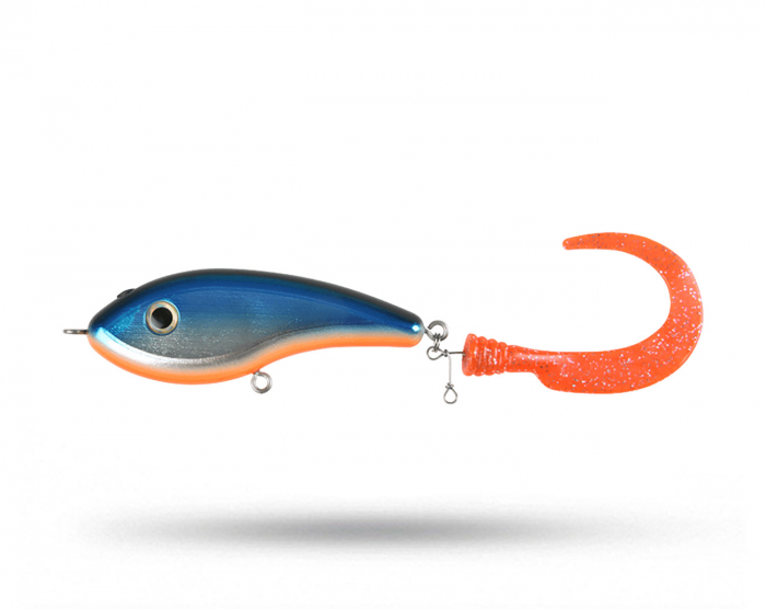 Strike Pro Catchy 13cm - Blue Chrome Orange Belly i gruppen Fiskedrag / Tailbeten hos Örebro Fiske & Outdoor AB (EG230-C551E)