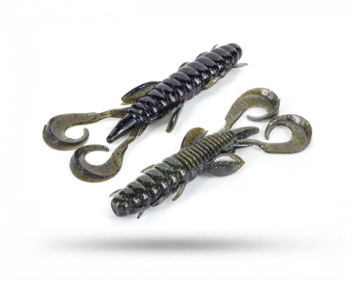 Molix Freaky Craw 10cm - UV Magic Bug i gruppen Fiskedrag / Kräftor & Creaturebaits hos Örebro Fiske & Outdoor AB (FRC4-497)