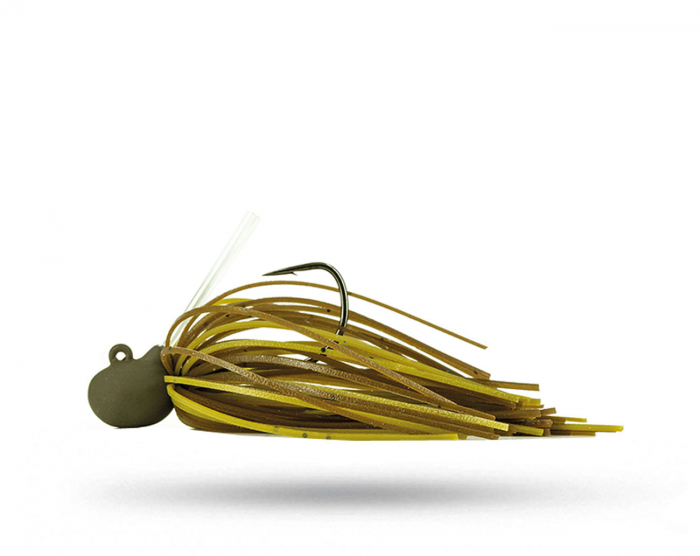 Molix Nano Jig 7 gr - Green Pumpkin Special i gruppen Fiskedrag / Chatterbaits, Jigs & Bladed Jigs hos Örebro Fiske & Outdoor AB (NAJ7-135)