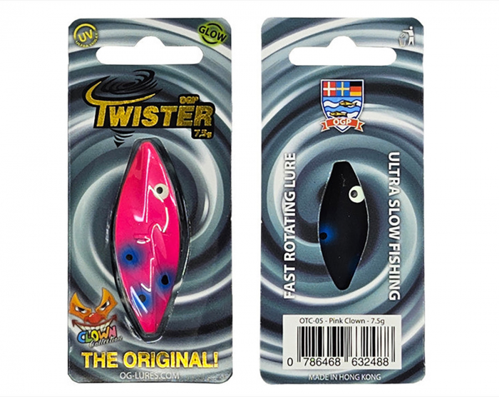 Twister - Pink Clown - 7,5 g i gruppen Fiskedrag / Skeddrag hos Örebro Fiske & Outdoor AB (OTC-05)