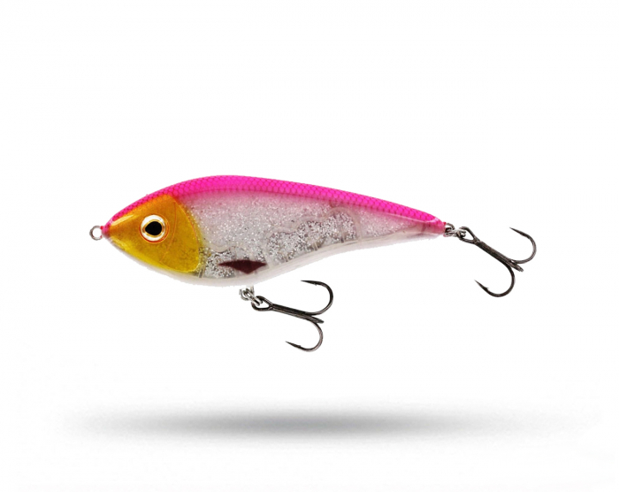 Westin Swim 12 cm 53 g Suspending - 3D Pink Headlight i gruppen Fiskedrag / Swimbaits hos Örebro Fiske & Outdoor AB (P036-542-015)