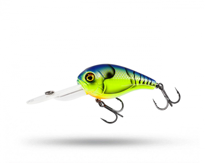 Westin MegaBite DR 6cm 19g - Chartreuse Blue Craw i gruppen Fiskedrag / Abborrwobbler hos Örebro Fiske & Outdoor AB (P159-569-170)