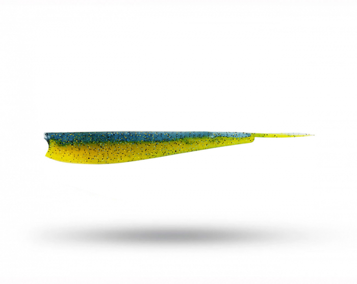 Westin Twinteez V-Tail 24cm 46g (1-pack) - Blue N' Yellow i gruppen Fiskedrag / Abborre & Gösjigg hos Örebro Fiske & Outdoor AB (P208-857-155)