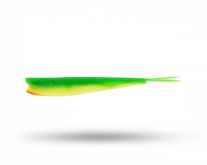 Westin Twinteez V-Tail 24cm 46g (1-pack) - UV Slime i gruppen Fiskedrag / Abborre & Gösjigg hos Örebro Fiske & Outdoor AB (P208-859-155)