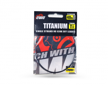 CWC Titanium No Kink Leader - 20lb