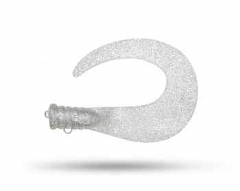 SvartZonker BigTail 2-pack - Silver Glitter