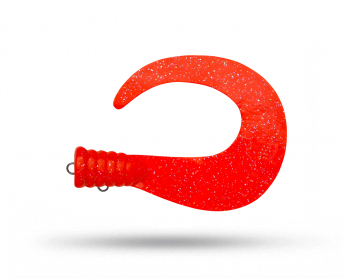 SvartZonker BigTail 2-pack - Real Fluo Hot Red