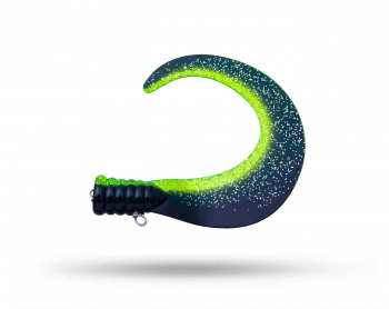 SvartZonker BigTail 2-pack - Black/Chartreuse