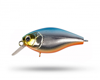 Strike Pro Cranky X Shallow  5 cm - Blue Silver Orange Belly