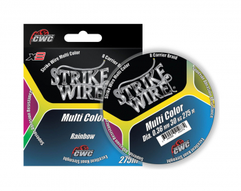 Strike Wire Multi Color X8 275 m -  0,32mm/25kg