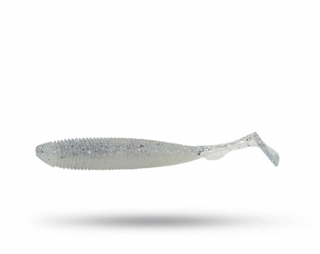 Molix RA Shad 3,8'', 9,6cm (6-pack) - White Shad