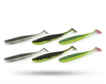 Molix RA Shad 3,8'', 9,6cm (6-pack) - Multi Pack 2