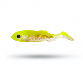 Molix RT Shad 3.5' (9cm) - Yellow Back Gold Flake