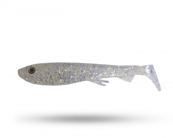 Wolfcreek Shad Jr Old School - Clear Purple HighLight Black Peppar