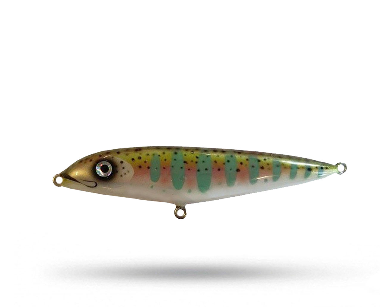 Jerk Home Made Lures 97gr. -Sinking White-Red