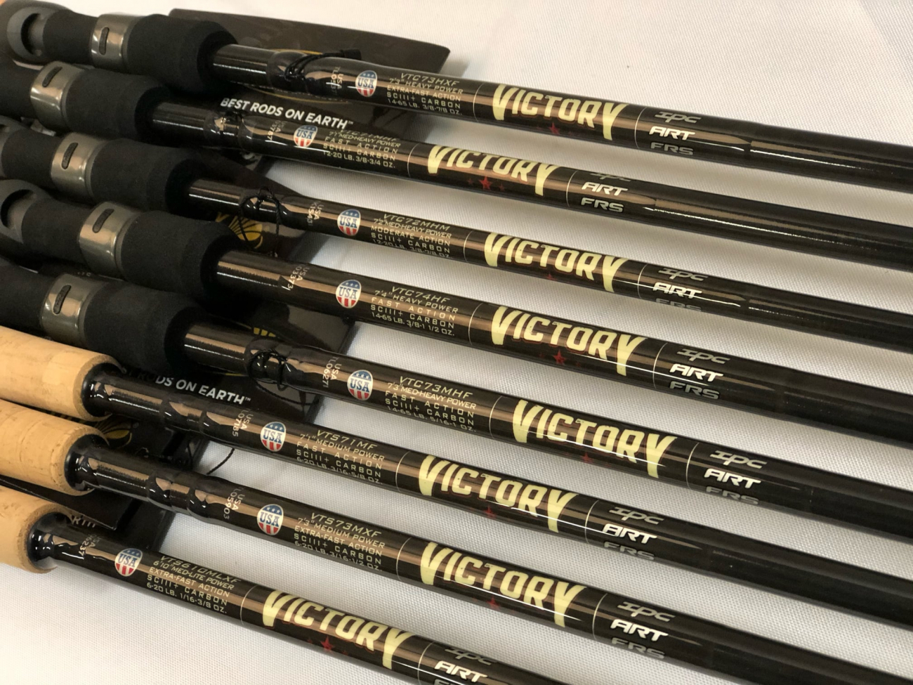 VICTORY SPINNING RODS